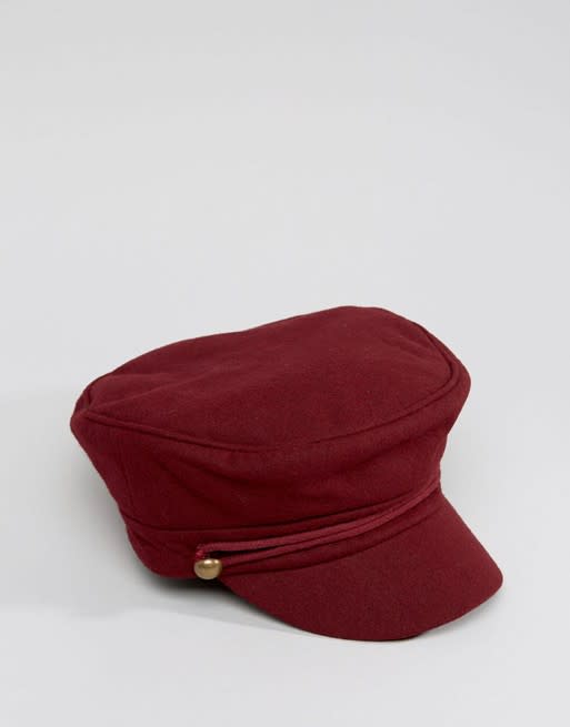 Wool Mix Baker Boy Cap