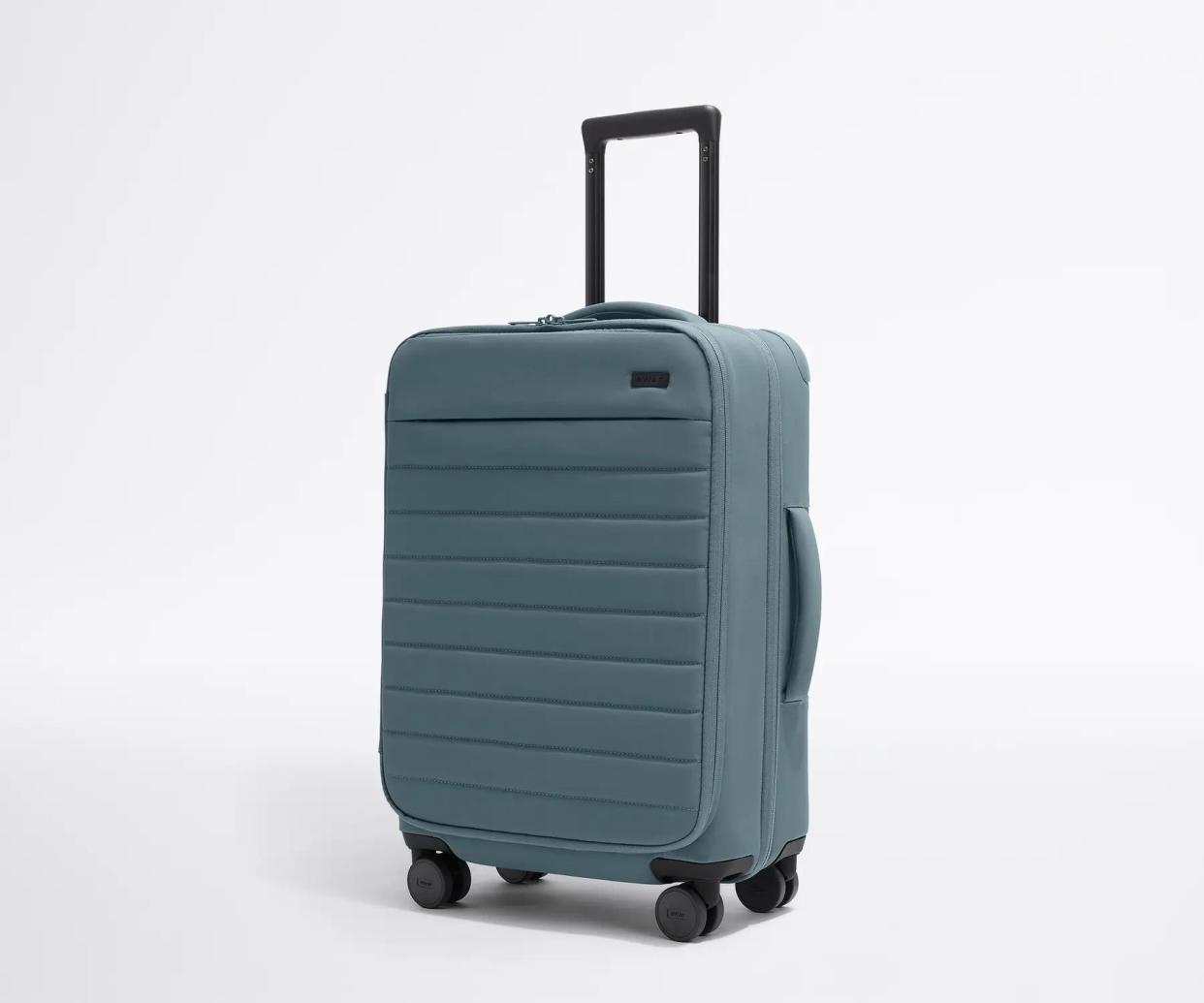 <p><a href="https://go.redirectingat.com?id=74968X1596630&url=https%3A%2F%2Fwww.awaytravel.com%2Fsuitcases%2Fsoftside-bigger-carry-on%3Fcolor%3Dcoast_blue&sref=https%3A%2F%2Fwww.harpersbazaar.com%2Ffashion%2Ftrends%2Fg61740728%2Fbest-carry-on-luggage%2F" rel="nofollow noopener" target="_blank" data-ylk="slk:Shop Now;elm:context_link;itc:0;sec:content-canvas" class="link rapid-noclick-resp">Shop Now</a></p><p>The Softside Bigger Carry-On</p><p>awaytravel.com</p><p>$245.00</p>