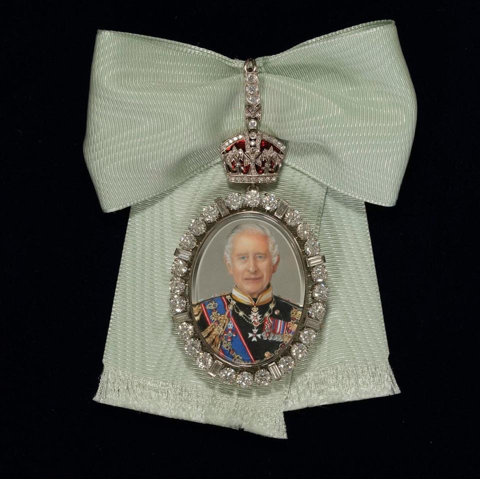 King Charles III's Family Order, which will be worn by Queen Camilla for the first time at the state banquet this evening