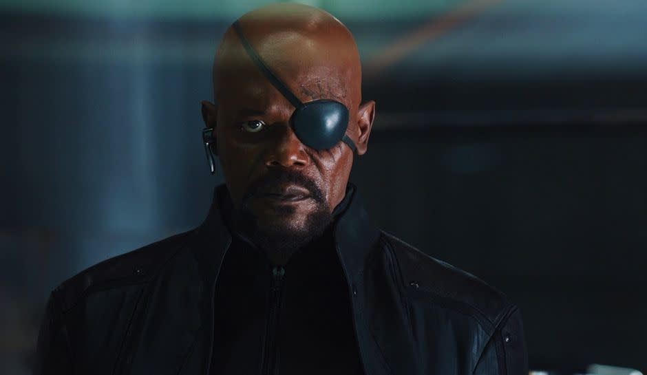 Nick Fury in The Avengers