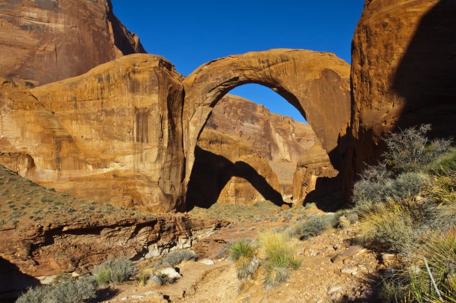 The Rainbow Bridge in Glen Canyon National Recreation Area. (credit: Getty Images)