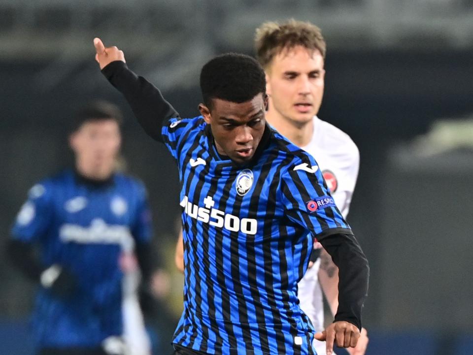 Atalanta winger Amad Diallo is set to join Manchester United (AFP via Getty Images)