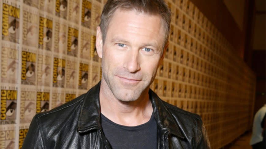 Aaron Eckhart. Source: Yahoo