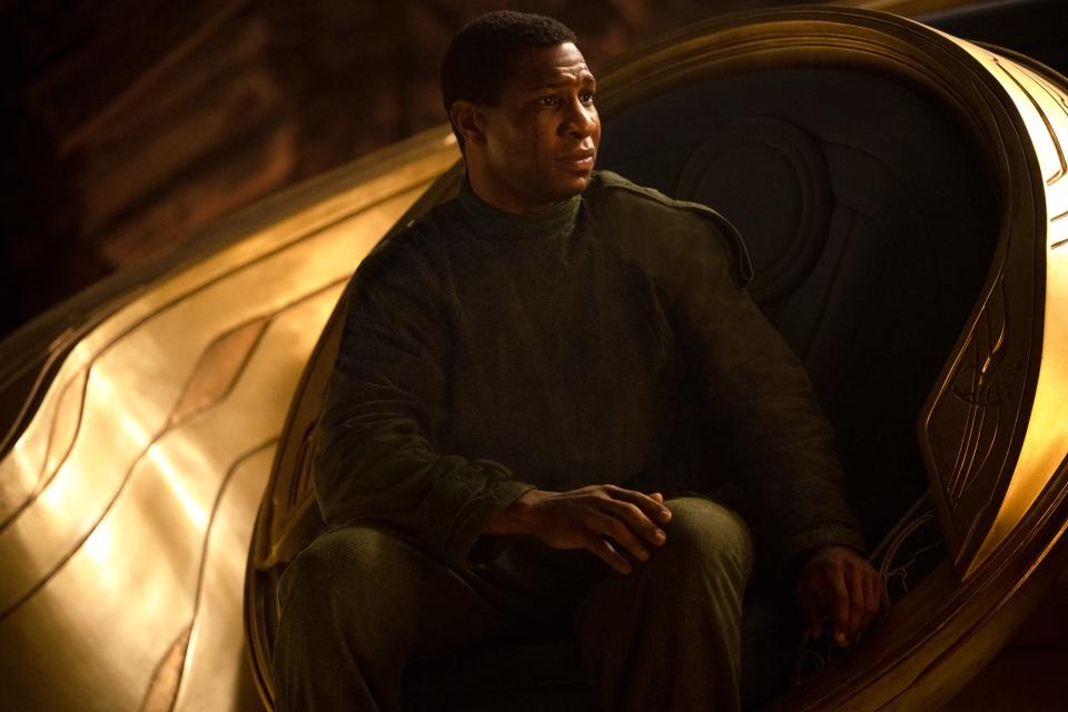 Jonathan Majors as Kang The Conqueror in Marvel Studios' ANT-MAN AND THE WASP: QUANTUMANIA.