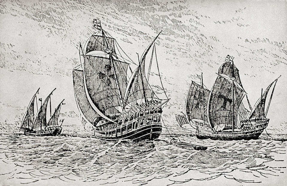 Columbus's ships