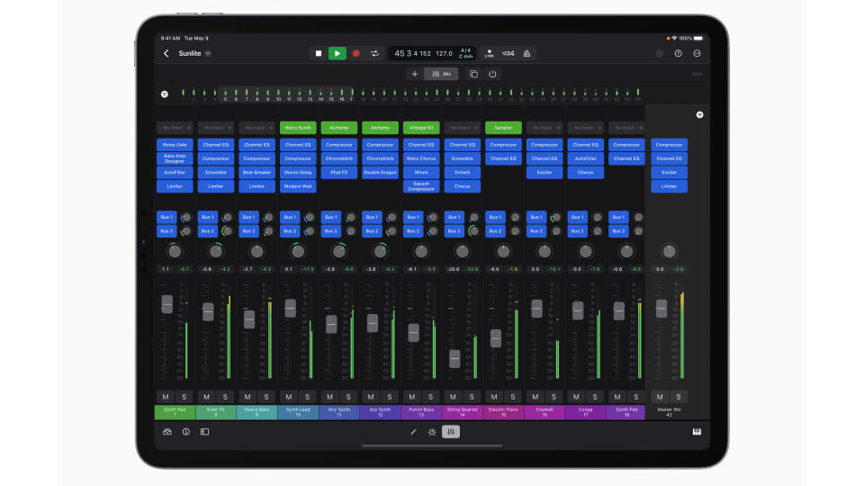 Logic Pro for ipad