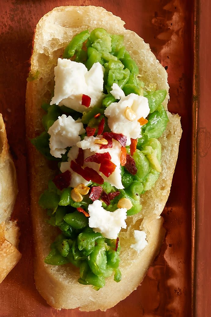 Spicy Pea and Feta