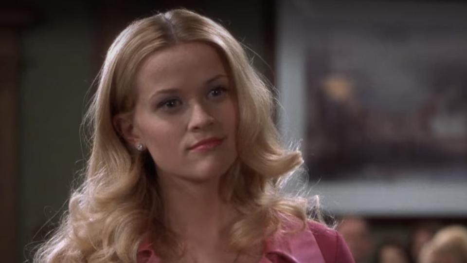 Reese Witherspoon as Elle Woods in Legally Blonde