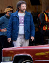 <p>Will Ferrell is seen in character filming his upcoming series <em>The Shrink Next Door</em> on Monday in L.A.</p>
