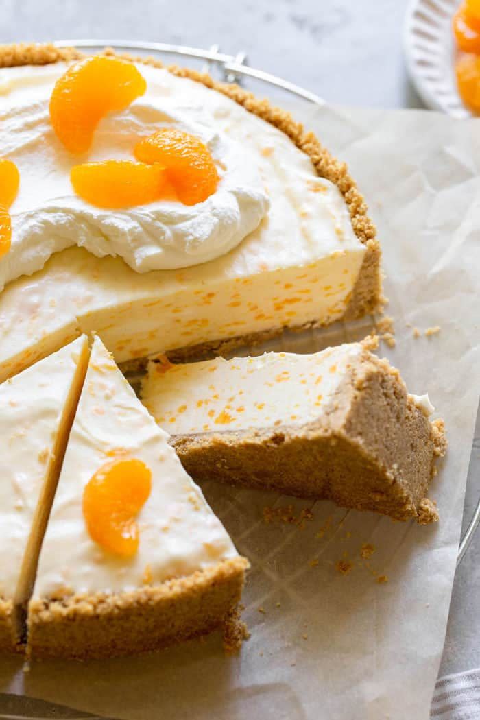 Orange Creamsicle Cheesecake