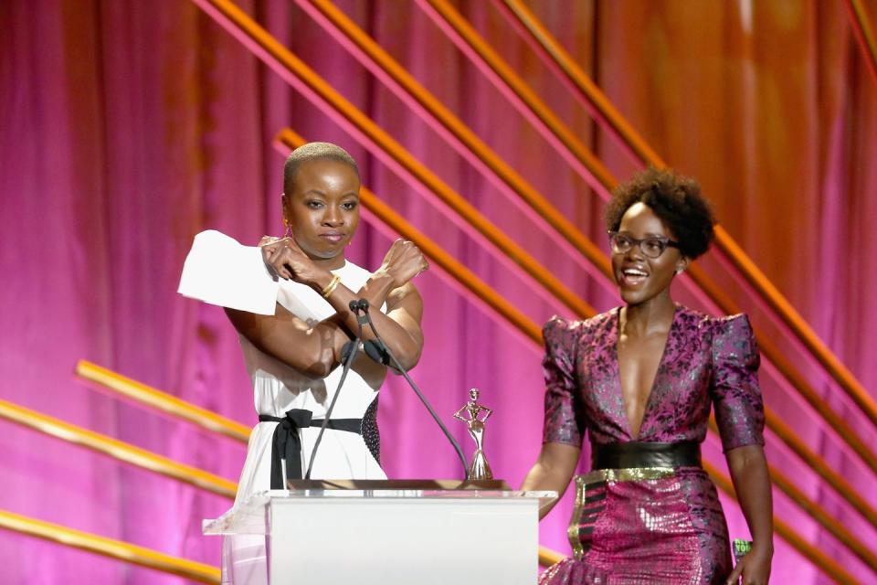 "Do we want to progress? If we want to progress, let women be all they can be. Don’t get in their way." - Danai Gurira