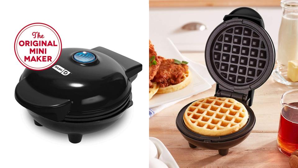 Sweeten up breakfast with this cute waffle maker.