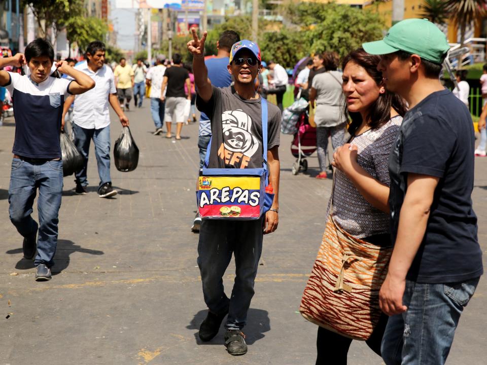 Peru Venezuela immigrant migrant