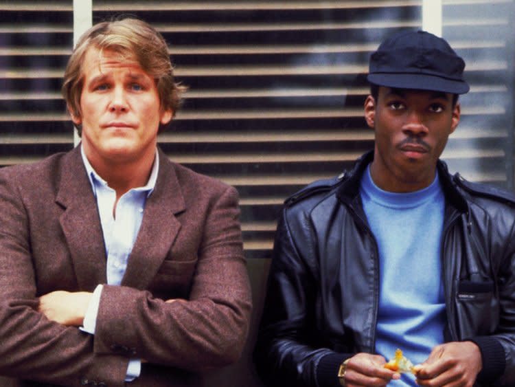 Nick Nolte and Eddie Murphy in '48 Hrs.'