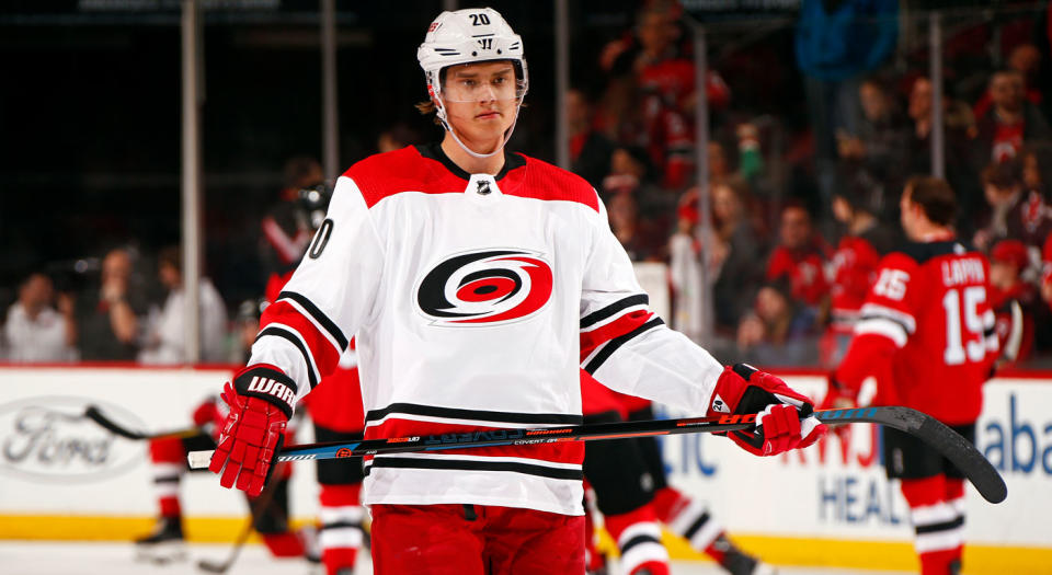 Sebastian Aho is winner in free agency. (Getty)