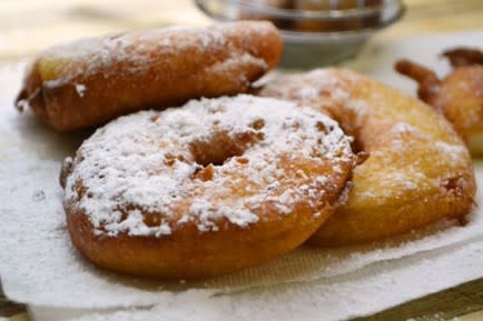 Apple Cornmeal Fritters