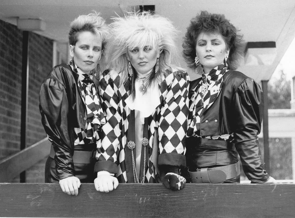 Anita, Penny and Ruth of Zenana, pictured in 1985 (Zenana/supplied)