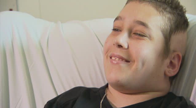 Cory's wish is to help sick children at the Royal Children's Hospital. Photo: 7News