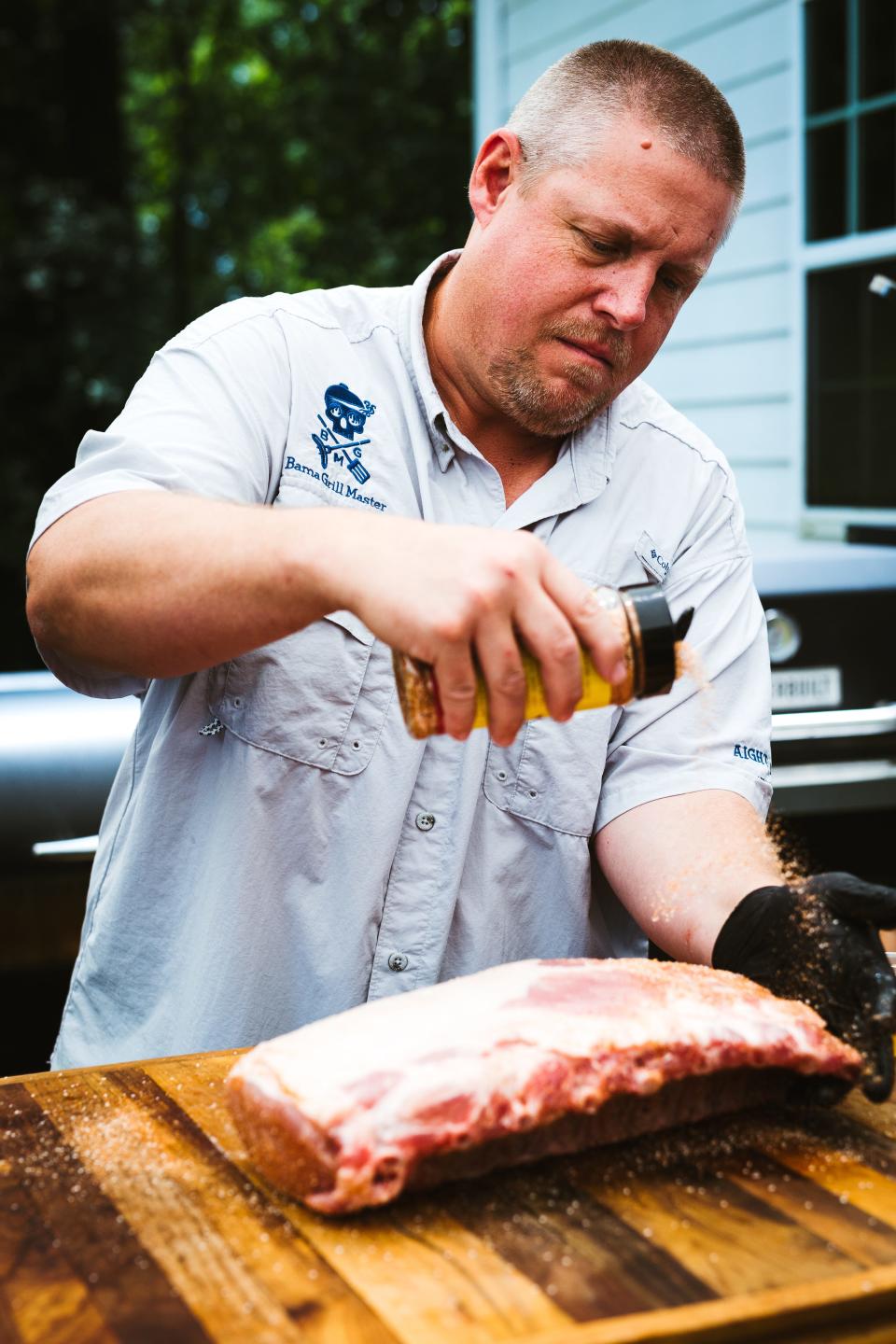 BBQ pitmaster Tim Van Doren, the "Bama Grill Master," will be at Buckmasters Expo this weekend, to show off his new rubs and maybe pick up a few tips for hunting locations.