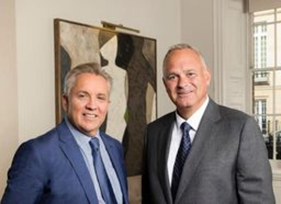 Dexters chairman Justin King and CEO Andy Shepherd (Dexters)