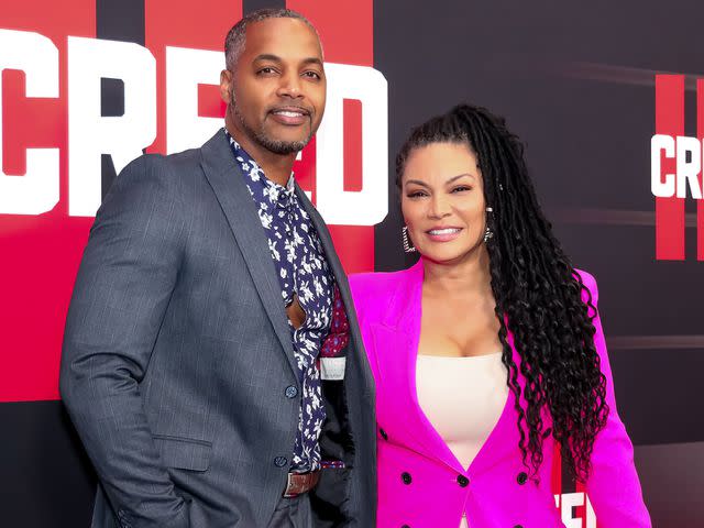 <p>Carol Lee Rose/FilmMagic</p> Mike Jackson and Egypt Sherrod