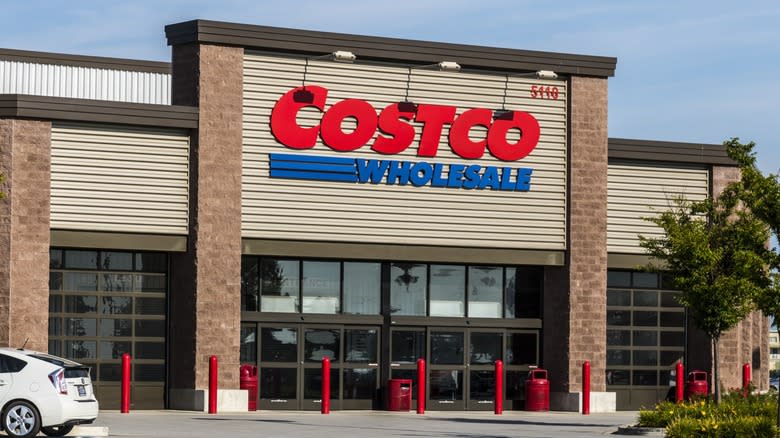 A Costco Wholesale storefront