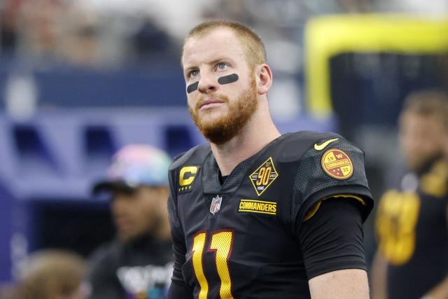 Commanders' defensive lineman trashes idea Carson Wentz is problem