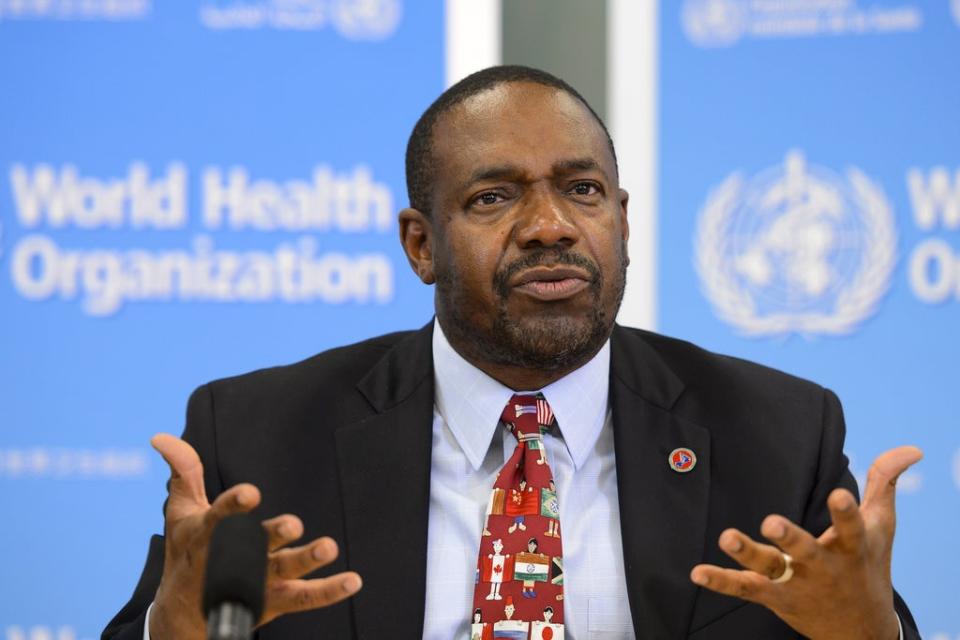 Samba Sow, Director-General of the Center for Vaccine Development in Mali,  on September 5, 2014 in Geneva. (AFP via Getty Images)