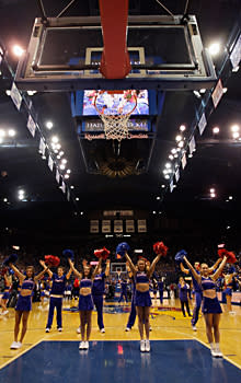The Jayhawks know how to put on a show at Allen Fieldhouse