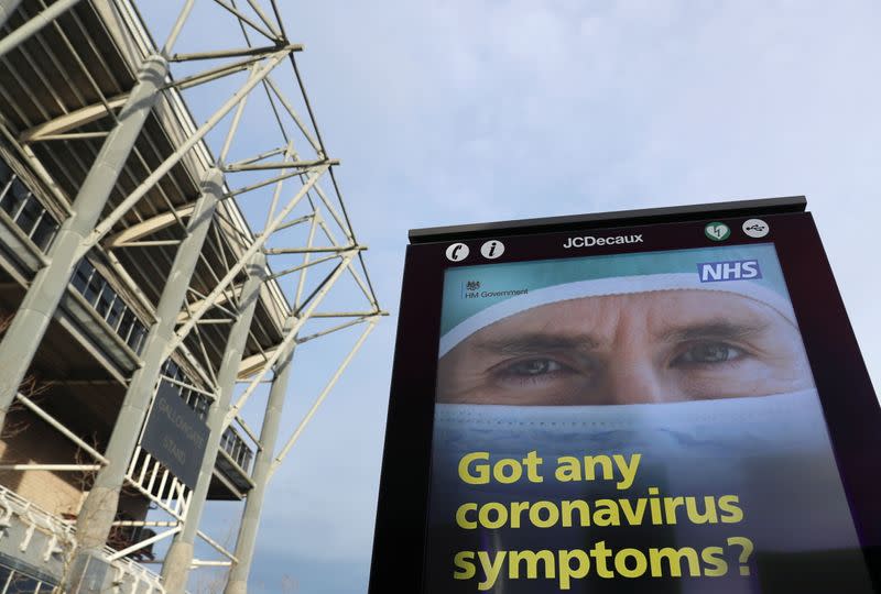 FILE PHOTO: Outbreak of the coronavirus disease (COVID-19), in Newcastle upon Tyne