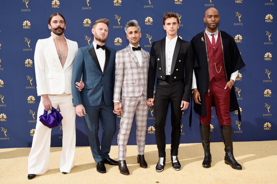 Queer Eye 's Fab Five at the Emmys, 2018