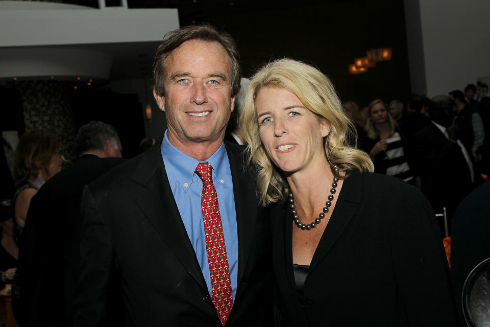 This Oct. 15, 2012 photo released by Starpix shows Robert Kennedy Jr., left, and his sister filmmaker Rory Kennedy at the after party for her documentary, "Ethel: A First-Hand Look Inside The Kennedy Family," in New York. The film, about their mother Ethel Kennedy, wife of Robert F. Kennedy, debuts on Oct. 18 at 9 p.m. EST on HBO. (AP Photo/Starpix, Marion Curtis)