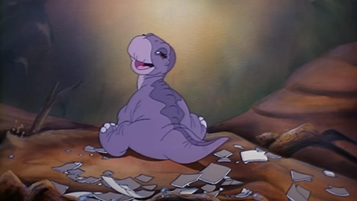  Littlefoot in The Land Before Time. 