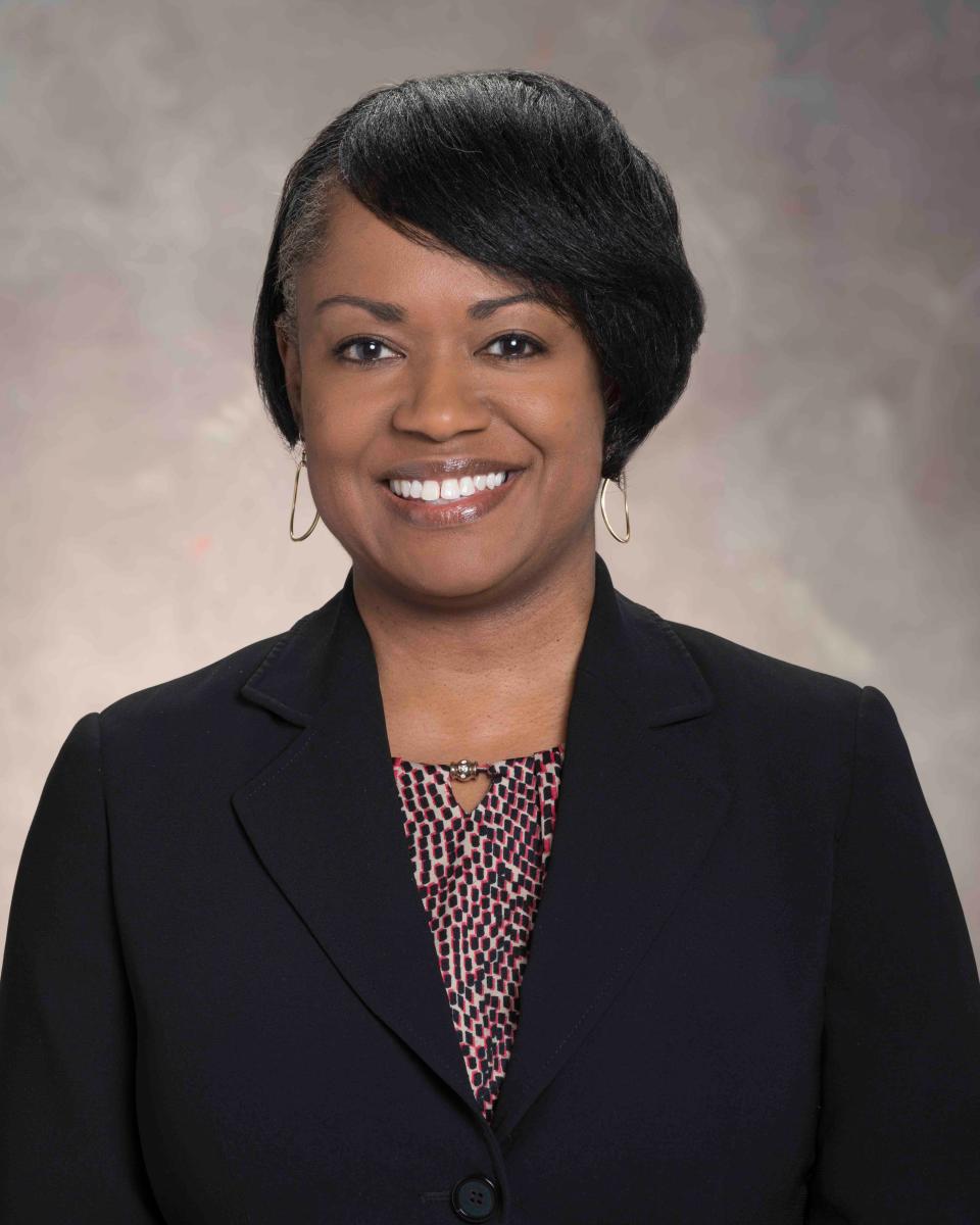 Adrienne Simpson-Brown was appointed as the first African American female Chief United States Probation Officer for the Eastern District of Tennessee in 2019. She oversees a staff of 83 employees, including probation officers and administrative and clerical staff.