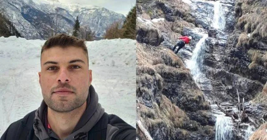 巴西一名25歲男子在奧地利留學，近日他登上阿爾卑斯山自拍，沒想到竟意外墜崖。（圖／翻攝自Facebook）