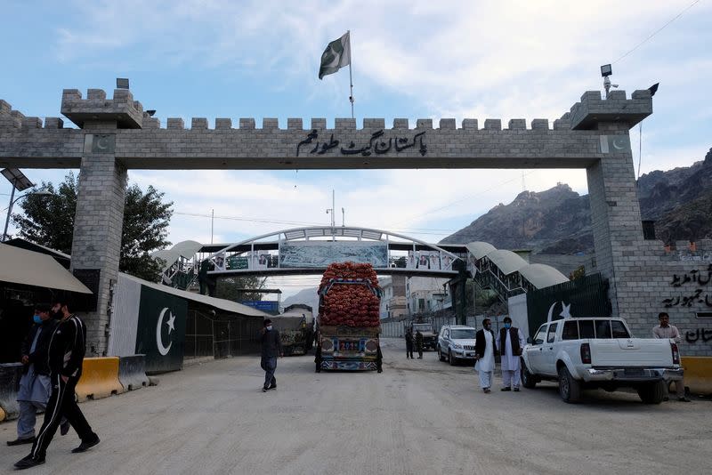 FILE PHOTO: A general view of the border post in Torkham