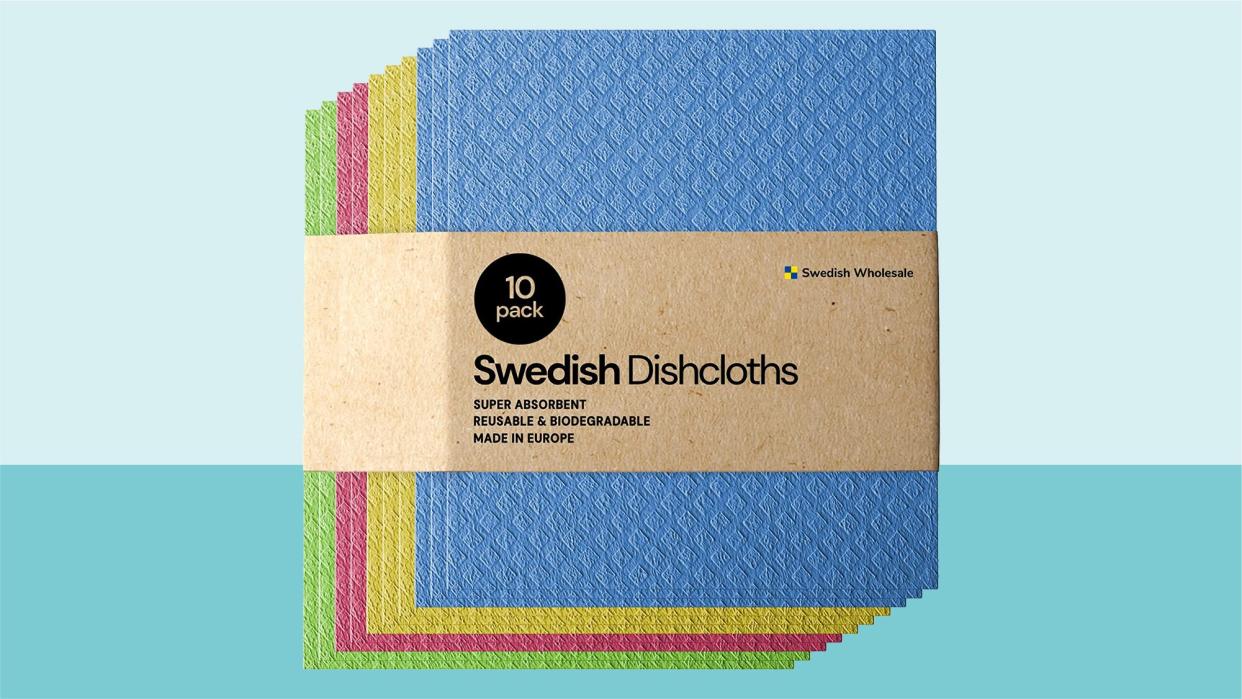 Swedish Dishcloth Cellulose Sponge Cloths