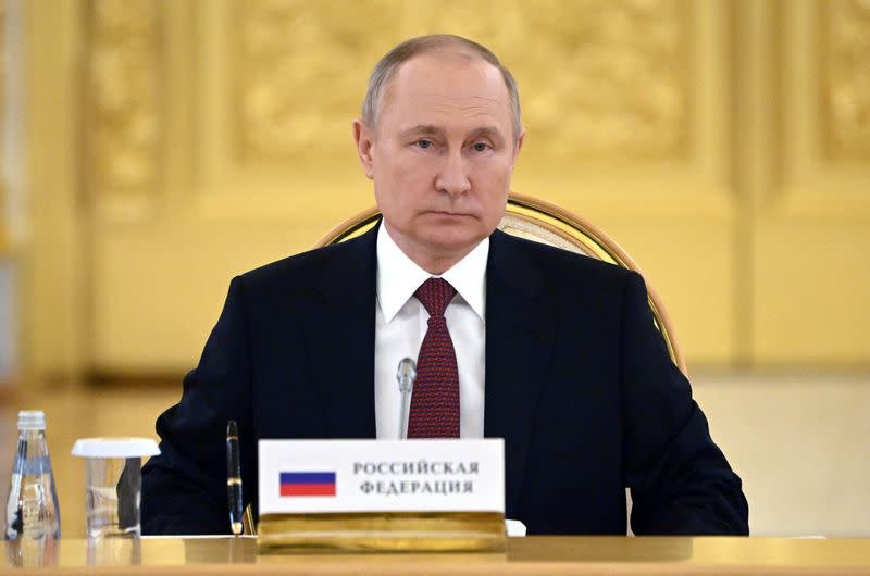 Russian President Putin attends CSTO summit in Moscow