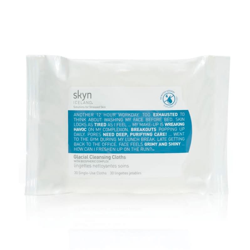 Skyn Iceland Glacial Cleansing Cloths