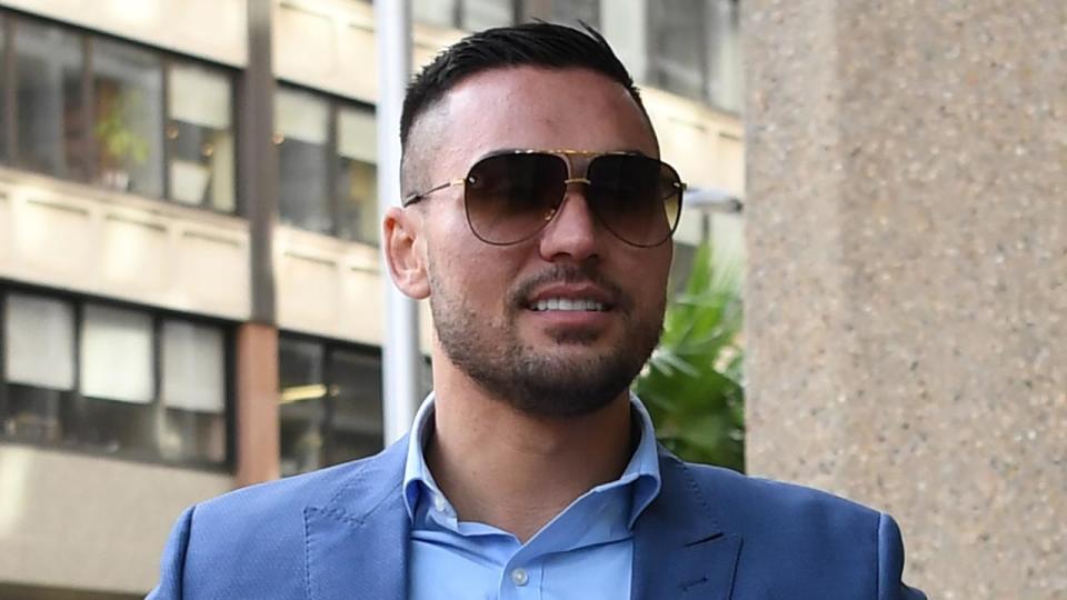 Salim Mehajer has received a good behaviour bond for intimidating his ex-wife. Source: 7 News