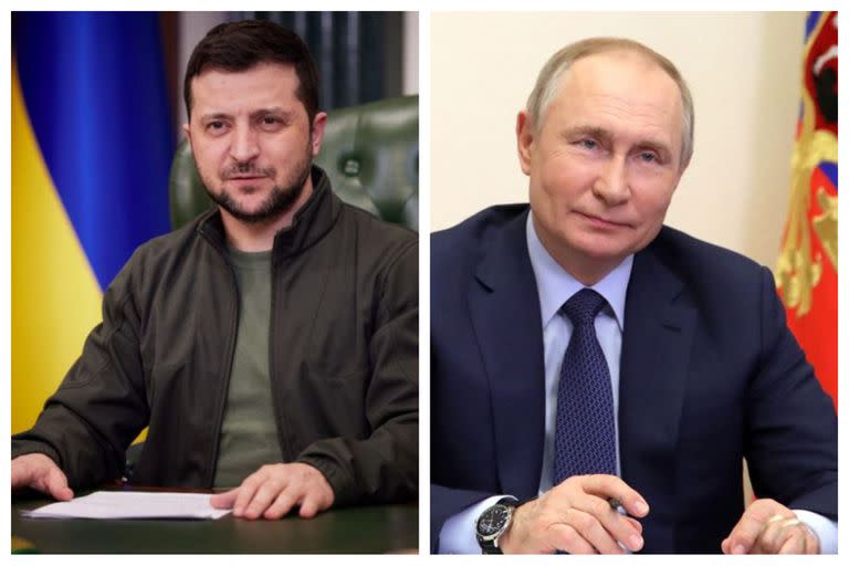 Putin y su mensaje solapado al presidente de Ucrania, Volodimir Zelensky