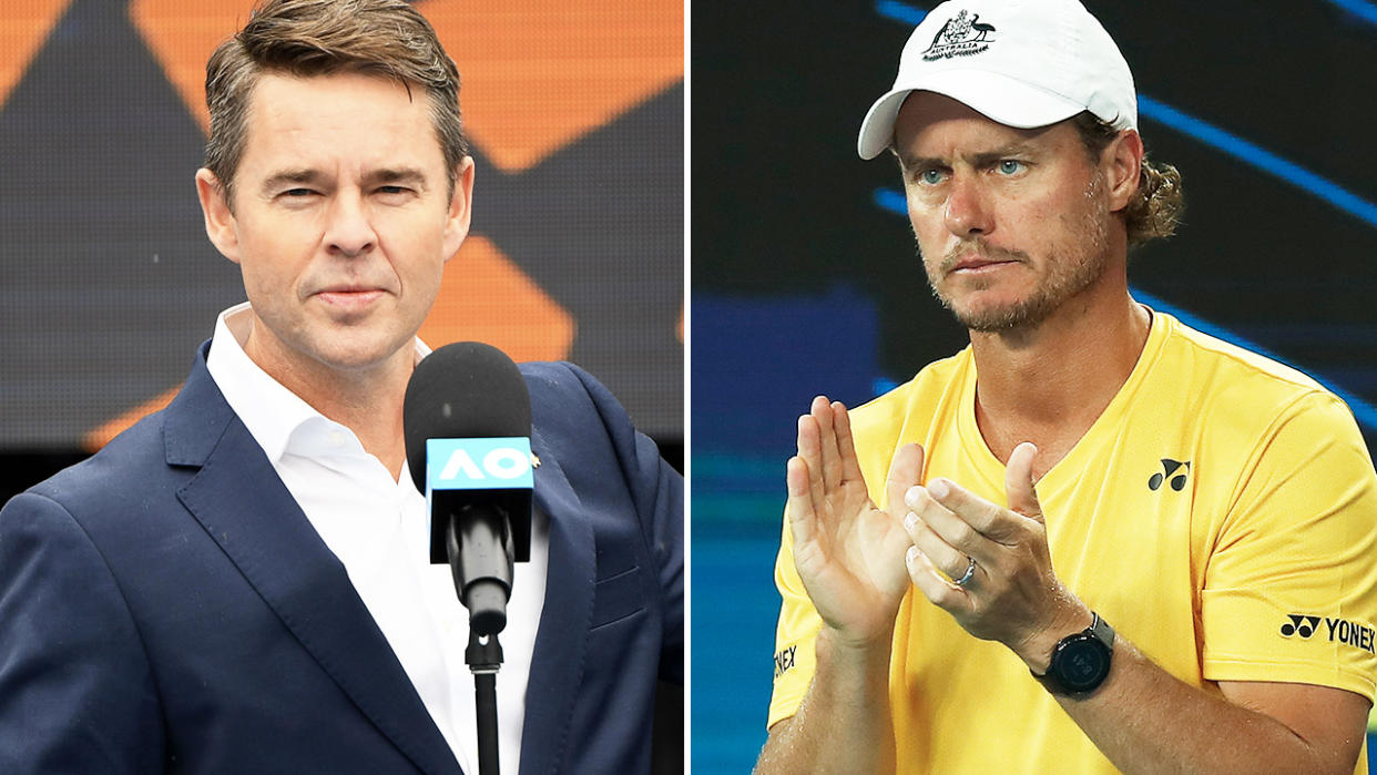 Todd Woodbridge, pictured here at the Australian Open in 2019.