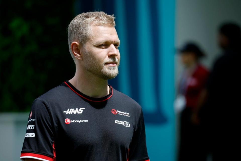 Kevin Magnussen is close to an F1 race ban (Getty Images)