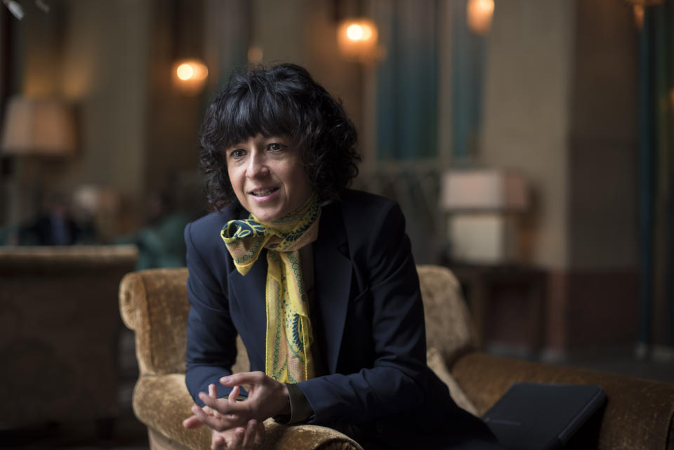 Emmanuelle Charpentier, una microbióloga francesa que en 2020 ganó el Premio Nobel de química junto con Jennifer Doudna, en Nueva York, el 17 de mayo de 2016. (Kasten Moran/The New York Times)