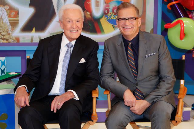 <p>Sonja Flemming/CBS via Getty</p> Bob Barker and Drew Carey