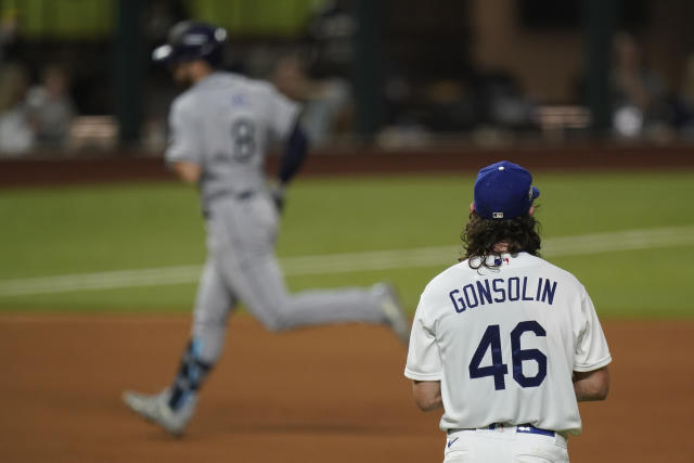 Brandon Lowe homers twice, Rays hold off Dodgers 6-4 to even World Series