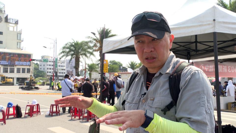 東華大學自然資源與環境學系教授顏君毅在403地震發生後，也趕赴現場查看，分析斷層活動。
