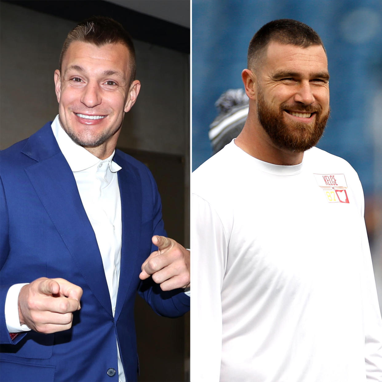 Rob Gronkowski Breaks Down His Beach Party Dance Off With Travis Kelce