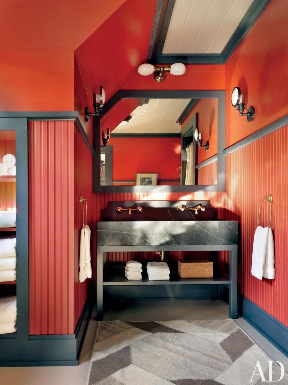 Red Bathroom Inspiration