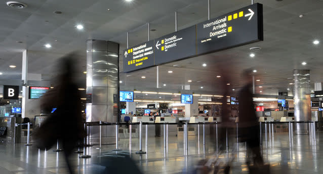 Melbourne Airport. File pic. Source: AAP